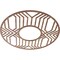 Ekena Millwork Empire Wood Fretwork Pierced Ceiling Medallion, Walnut, 34"OD x 12 1/2"ID x 1/4"T CMWP34X34X0250EPWA - alternate 5